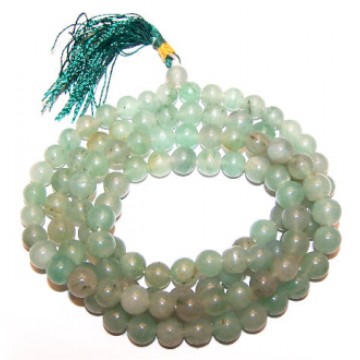 Aventurina Verde - Japa Mala